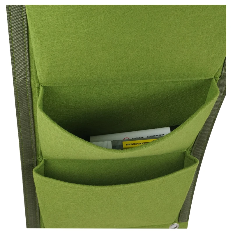 hebei Upin planter water resistant 6/7 pockets felt fabric waterproof hanging wall plant grow bag upside