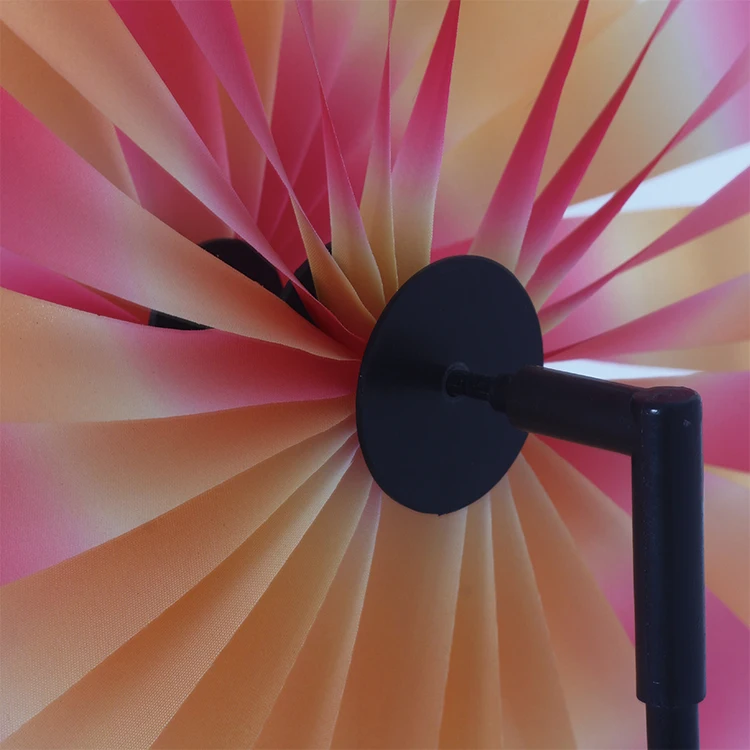 Тартальный детское мини ручной радуга ветряная мельница вертушка три раза Ветер Spinner ветряная мельница