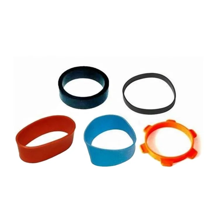 Factory manufactures custom variour color flexible rubber resistance band