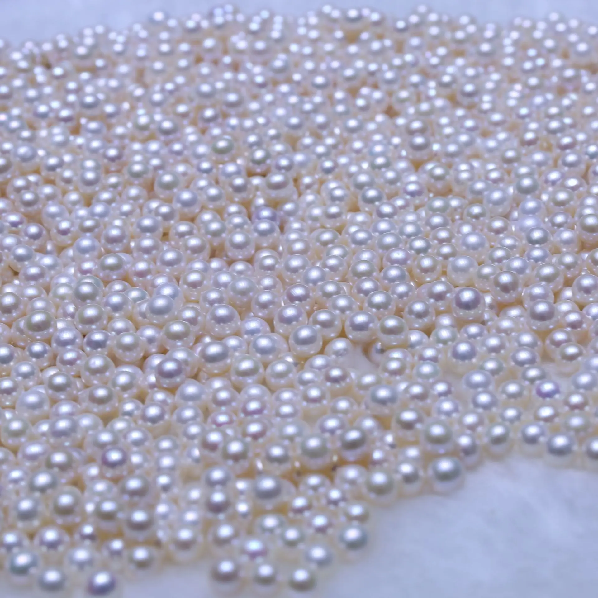 2-11mm White freshwater pearl perfect round shaped Half hole A A A A + Loose Natural Pearls  for DIY jewelry
