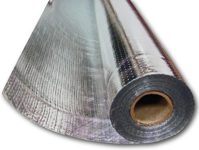 PE woven fabric laminated aluminum foil for heat insulation