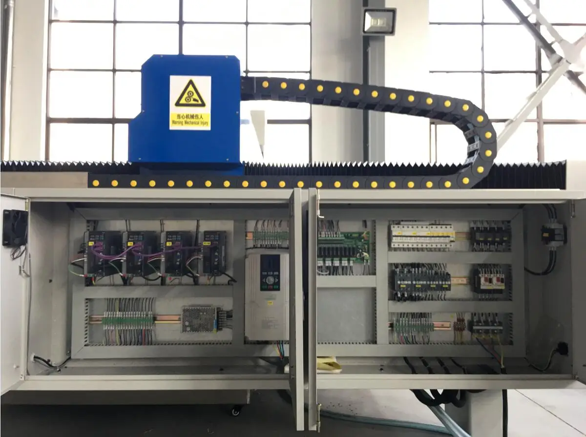 Cnc Intelligent Glass Drilling Machine Milling Polishing Machine All In One Glass Processing Center