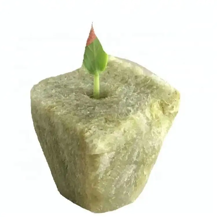 Factory Direct Sales Of Hydrophobic Rock Wool Sheeting For 1 Inch Cubic Seeds