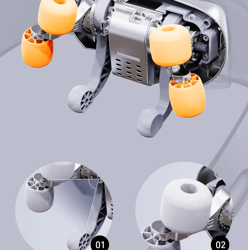 Back rectify neck and shoulder massage electric pillow machine multifunctional manual six-wheel shoulder and neck massager