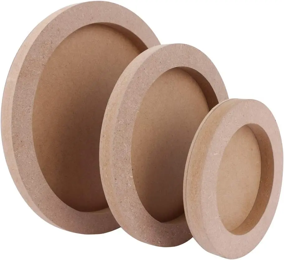 Круглые деревянные холщовые доски для росписи деревянная панель