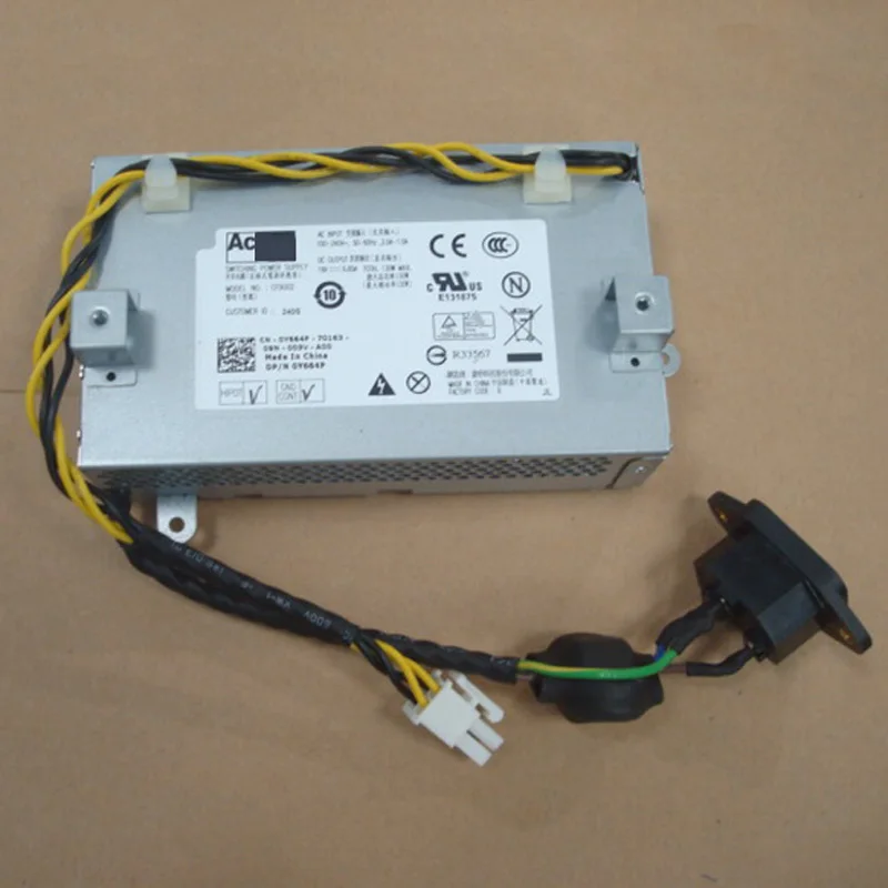 Оригинальный блок питания для Dell Inspiron One 19 Vostro 320 все в одном ПК 130 Вт SMPS Y664P