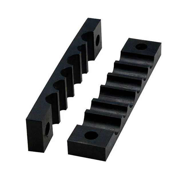 Wear Resistant CNC machining nylon cable plastic clamp Plastic Tube Clamps
