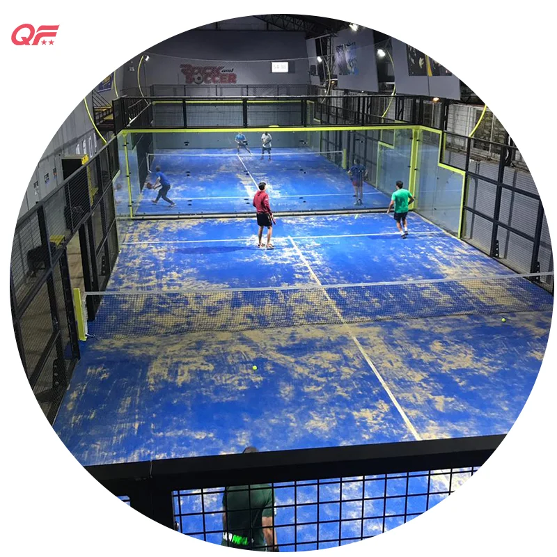 New Arrival Customized Portable Paddle Tennis Court For Sale Indoor Outdoor Cancha De Padel Court Spain