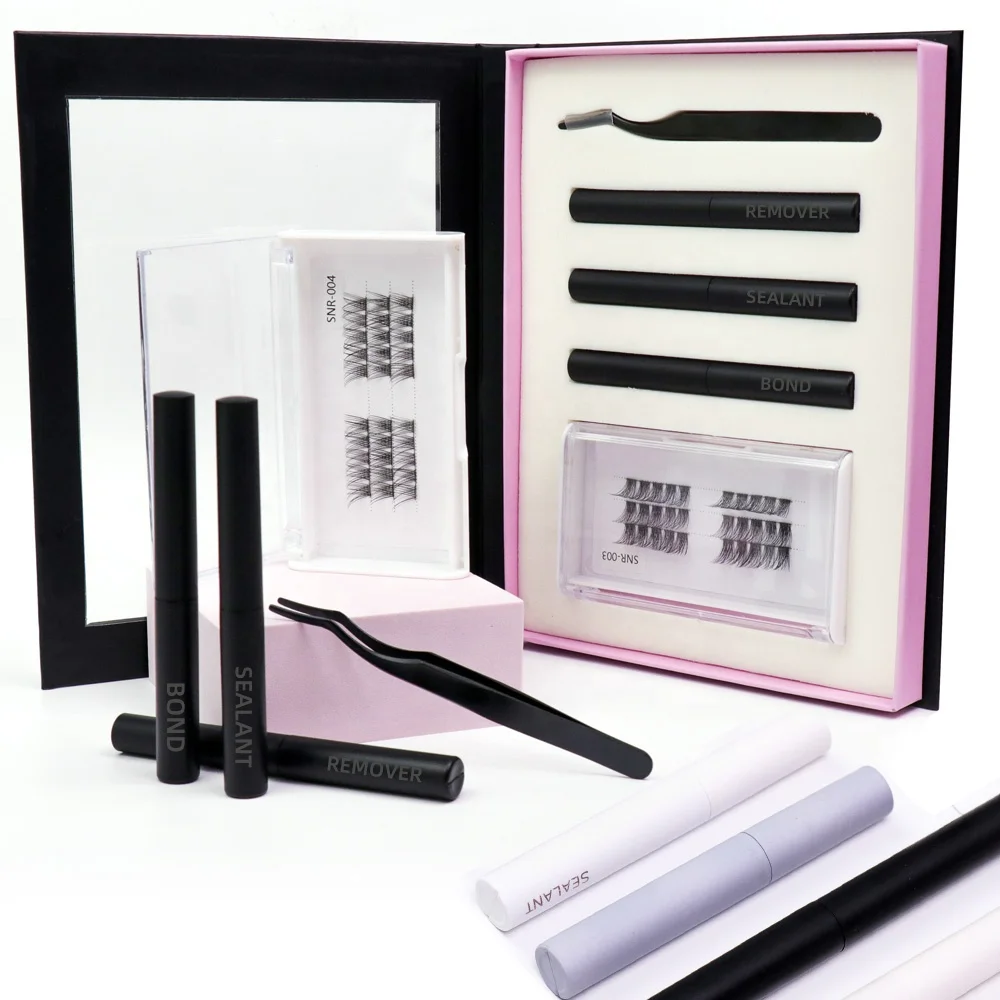 Diy Pre Cut Cluster Lashes Kit 12mm 14mm Volume Individual Lash Extensions at Home Segmented