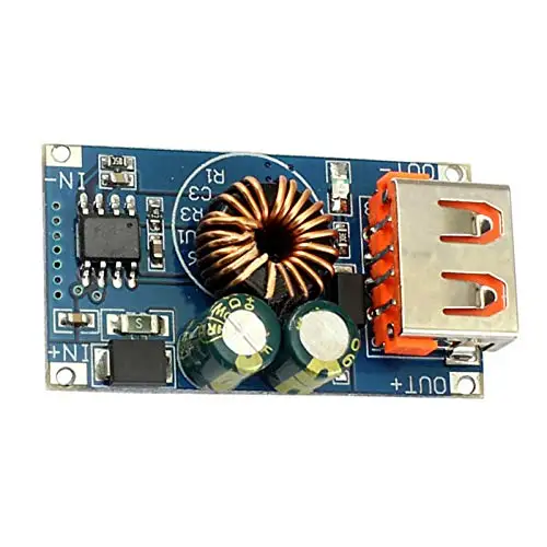 Semoic USB Dc Step-Down Module 12V/24V to Qc3.0 Fast Charge Mobile Phone Charging Board for Fcp Quick Charger