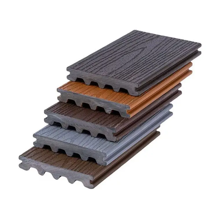Hot Sale Best Quality Co-Extrusion Wpc Composite Decking Outdoor Bpc Solid Decking Waterproof Co-Extrusion Floor