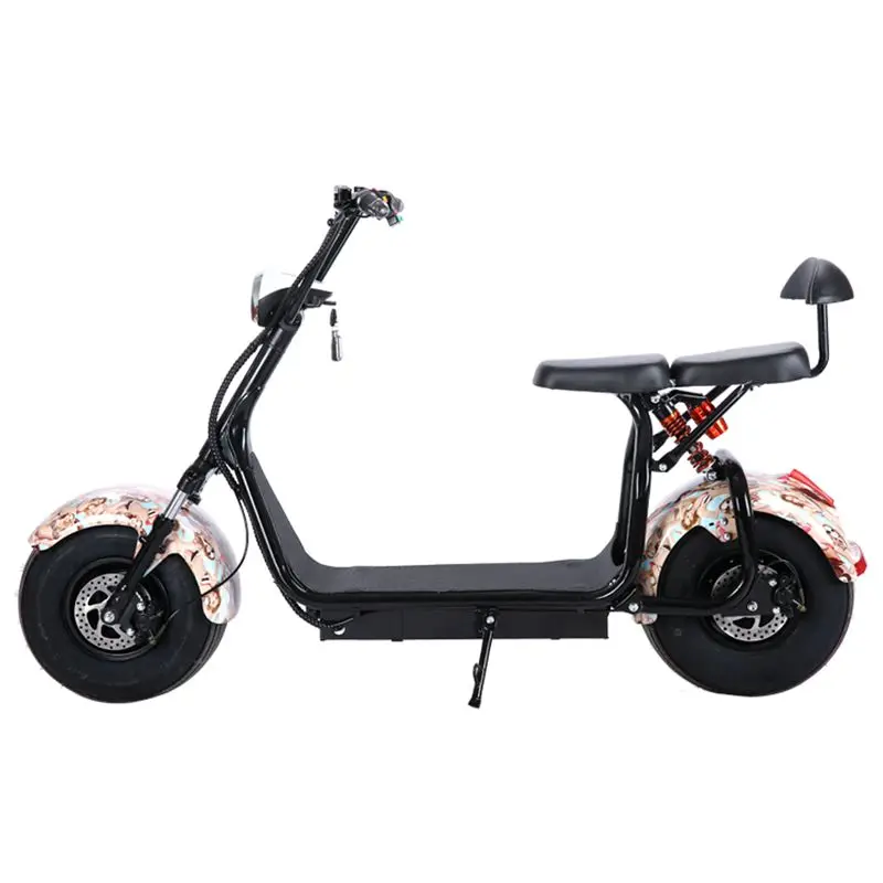 Европейский склад ZNEN 2024 2000W 60V 12AH EEC электрический мотоцикл со съемным литиевым