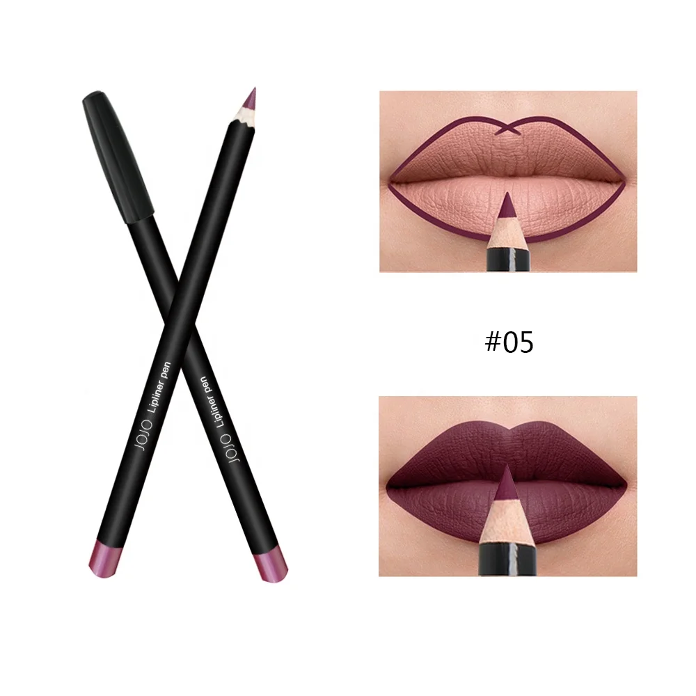 Lipliner OEM, низкий минимальный заказ, высокий пигмент, веганский лайнер, водостойкая Фирменная помада, лайнер