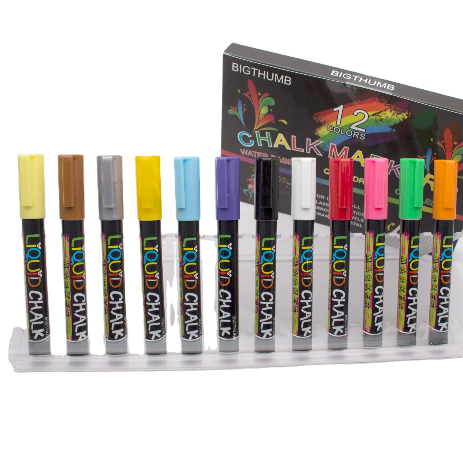 Top Quality liquid chalk fluorescent maker pen window marker - LED board glass window decorations marker pen