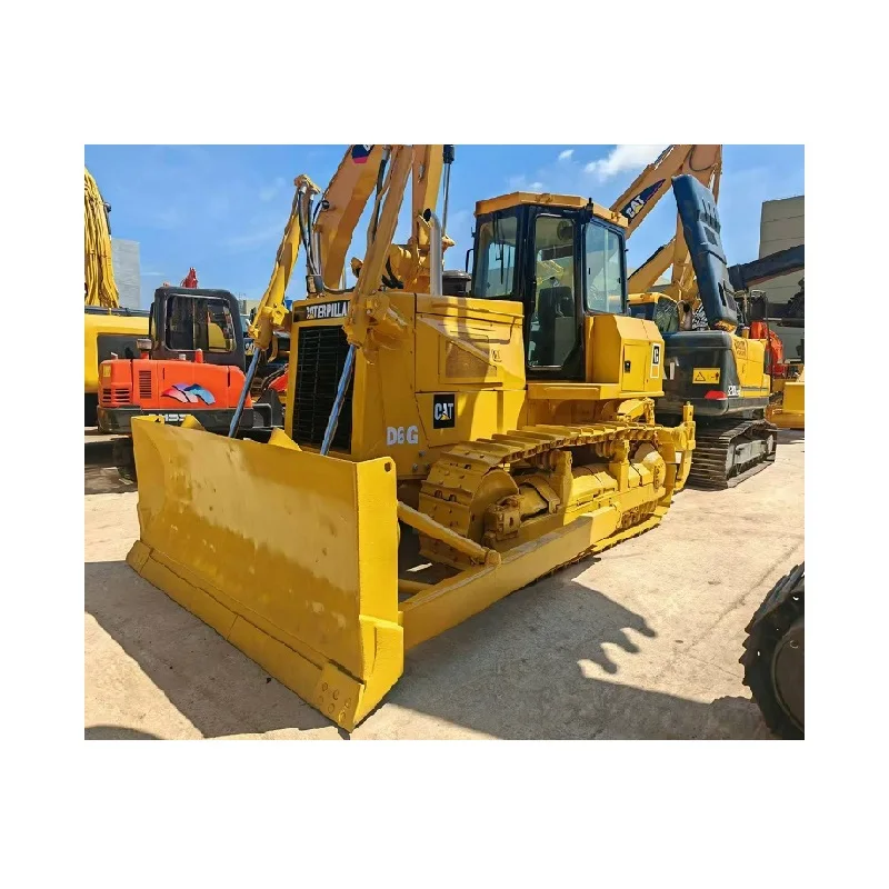 Используемый гусеничный трактор Cat D6G бульдозер машина серии D6R с компонентами двигателя D7 качественная для продажи