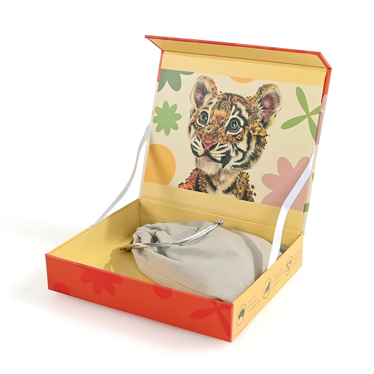 Eco Friendly Custom Jigsaw Puzzles Manufacturers 24 Pcs With Magnetic Box Jigsaw Puzzle Kids Game