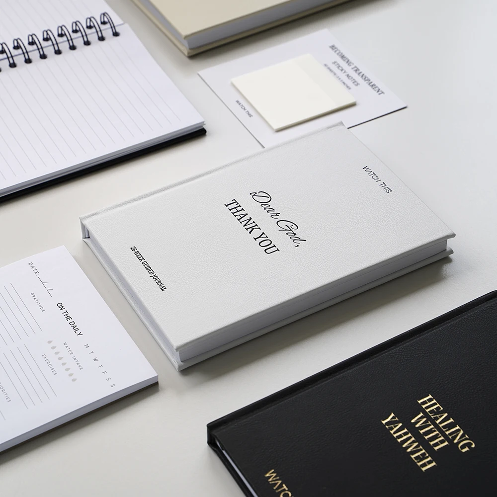 Hardcover Journal Planner A5 A4 A3 A6 B5 Customizable Business Office Spiral PVC Fabric Paper Options Perfect Gift Diaries Box