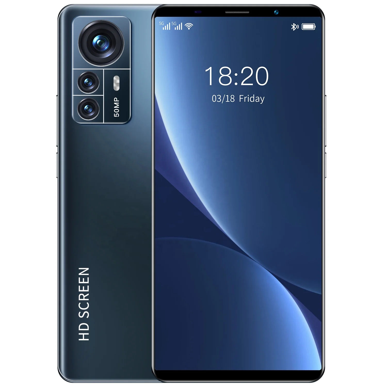 Android Smart Phone 13 Pro 7.8 inch Big H-D Screen 16GB+512GB Smartphone 5800mAh 3G 4G 5G Cellular Phone Dual SIM Mobile Phone