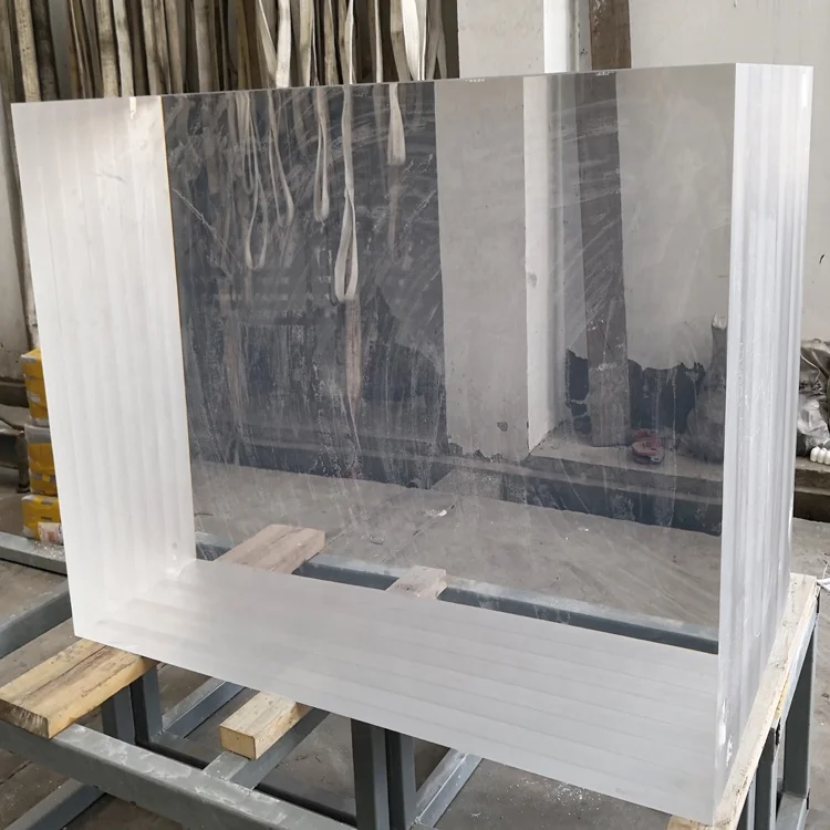 Indoor Spa 60mm 80mm clear acrylic swimming pool Custom Size Pmma Acrylic Panels for Swimming Pool