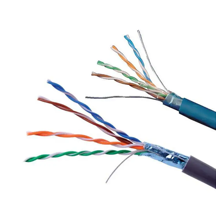 Wholesalers OEM Quality Cat5e 24awg Lan network ethernet cable UTP FTP SFTP Cat6 23awg 305m Outdoor Cable