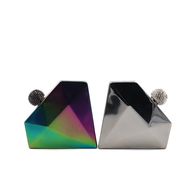 Creative liquor christmas gift stainless steel 18/8 custom jewelry diamond shaped whiskey hip flask for women