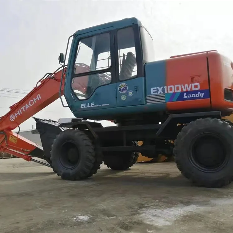 Б/у колесо для землеройной установки EX100W экскаватор Hitachi продажи в