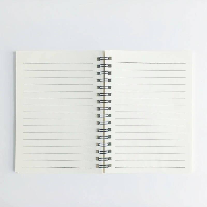 New Fashion Sublimation Custom Printed Logo A4 Spiral Paper Notebook