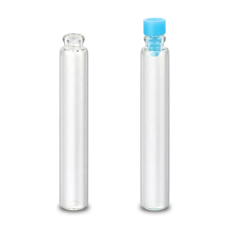 
Hot Selling Custom Private Label 3ml Essential Oil Glass Vials With Rubber Stopper 