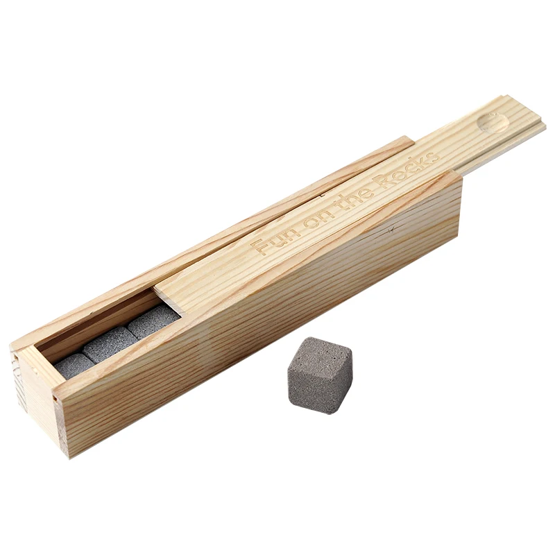 9pk whiskey ice rock cooling whiskey marble stones gin stones chilling rocks whiskey granite stone wooden gift box
