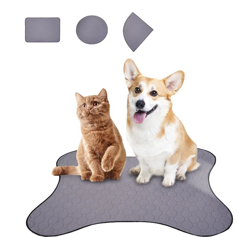 Washable Dog Pee Mat Puppy Training Urine Diaper Pads Reusable Potty Pet Dog Pee Pad