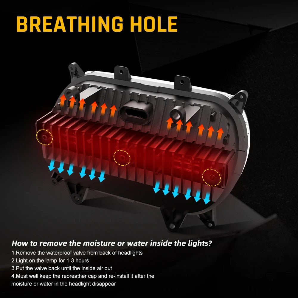 Accesorios Moto Projector Light Driving Head Lamps For Harley Road Glide Fltrx 2015 - 2022