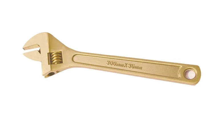 China OEM Manufacturer No spark safety tool adjustable spanner  by beryllium copper