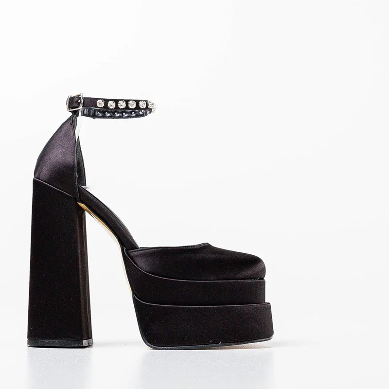 J Wedding  Bridal Sexy Stripper footwear Luxury Fashion Dance chaussures pour femmes Platform Heels sandal Women Ladies Shoes