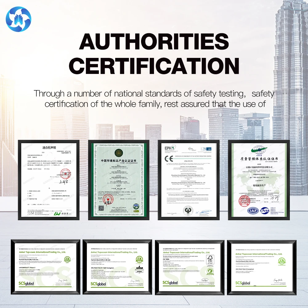 TopOcean High Quality Custom Osb Oriented Strand Boards Waterproof Osb Board For Construction