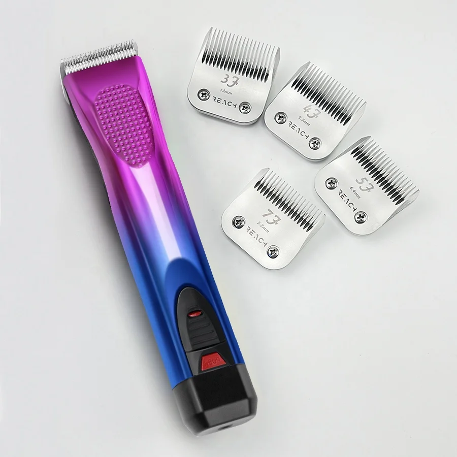 rechargeable cordless rechargeable 2-Speed hair Animal Dog Grooming cordless hair clipper