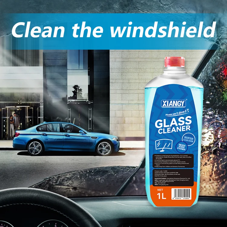 Car Accessories Glass Cleaner Car Window Cleaner Strong Cleaning Car Windshield Washer Fluid for Glass Auto Glass Cleaner