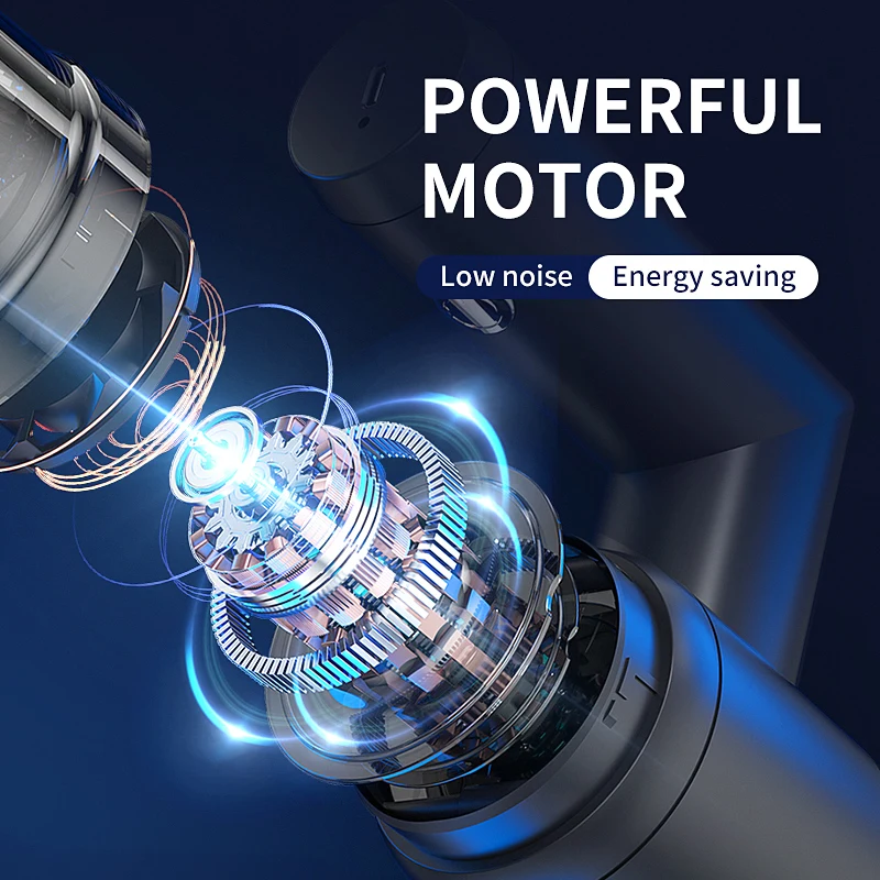 Factory New Arrival Cheap Price Portable Car Vacuum Cleaner 5000PA USB Rechargeable Mini Handheld Wireless Vacuum Cleaner