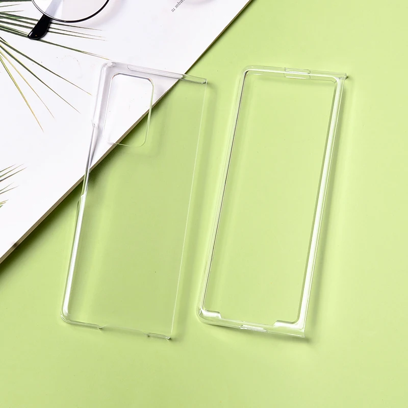 Прозрачный чехол для Galaxy Z Fold 2, чехол для телефона Samsung PC, чехол для samsung fold 2, чехол