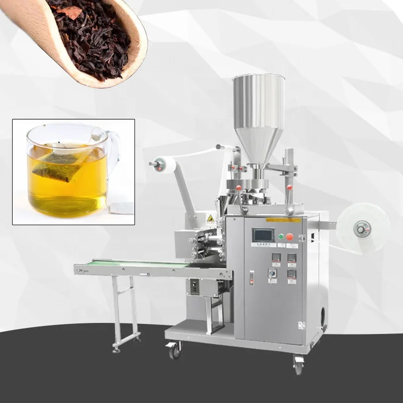 DCK-11 Sachet With Line And Label Automatic Scented Powder Particle Leaf Tea Bag Packing Machine