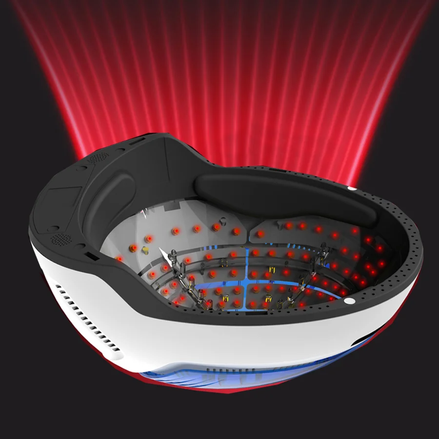 Professional 650nm laser diode hair growth system for other hair loss products