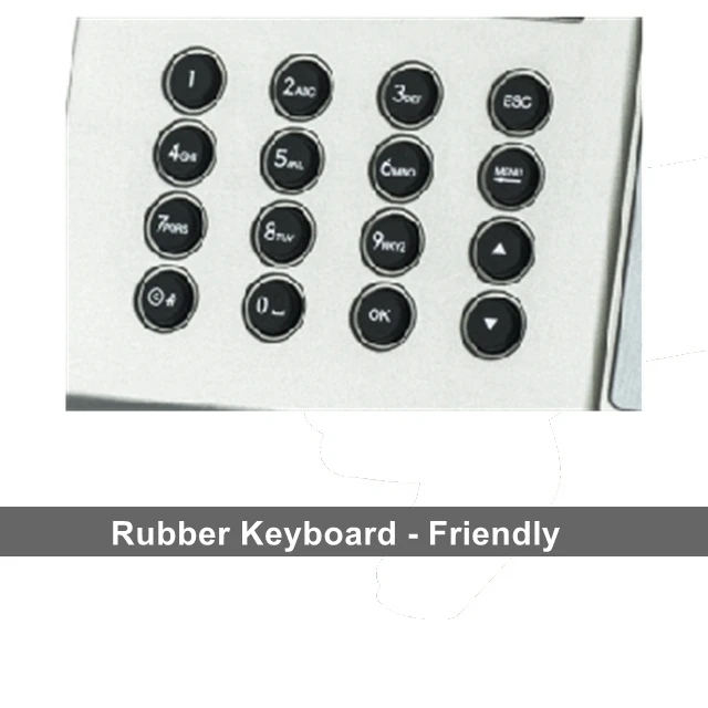 ABS plastic mold wifi rfid access control card reader system dual biometric fingerprint scanner usb sdk time attendance device