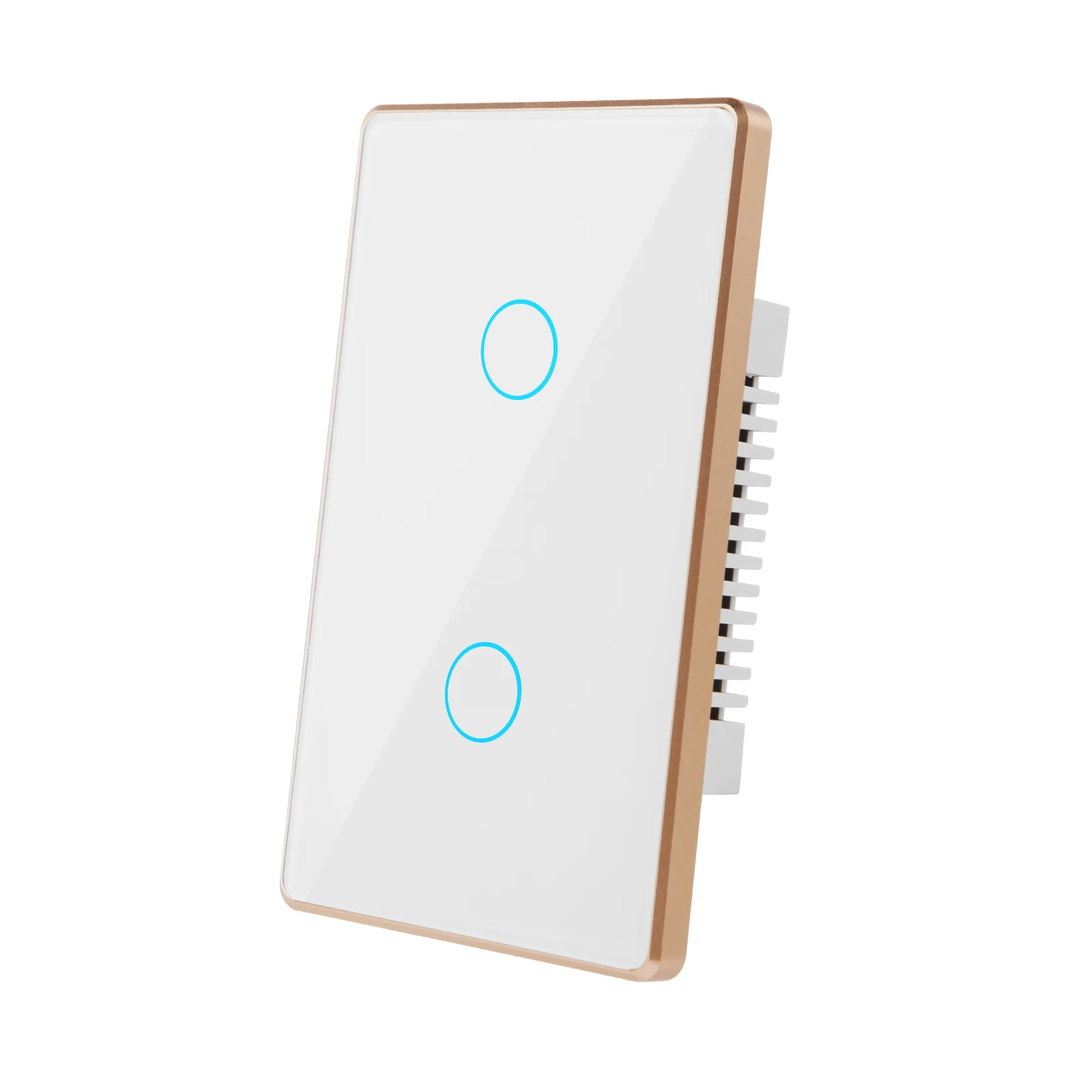 New Design Aluminum alloy frame Smart Home WIFI Touch Wall Switch for Alexa Google Home wall smart switch