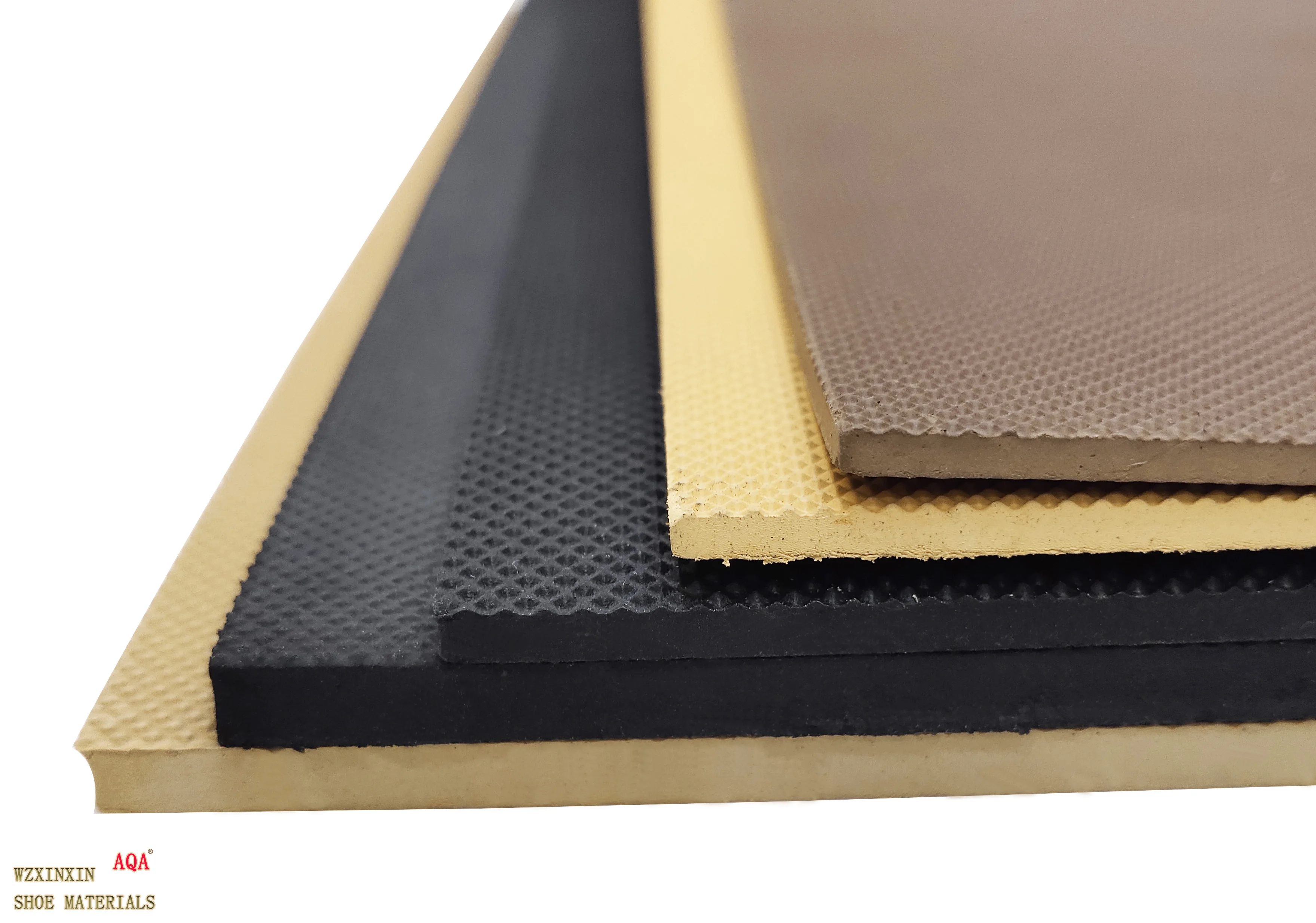 China factory wholesale stable quality small diamond design various colors rubber sole sheet for sandals and heels