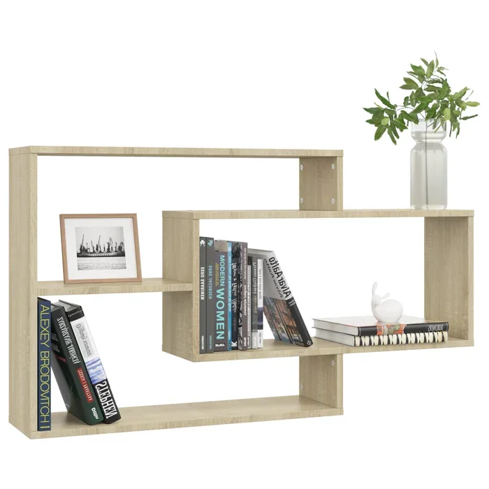 Floating Shelves For Bedroom Wall Shelves Sonoma Oak bracket furniture design wall display organizer kitchen wood shelf hanging