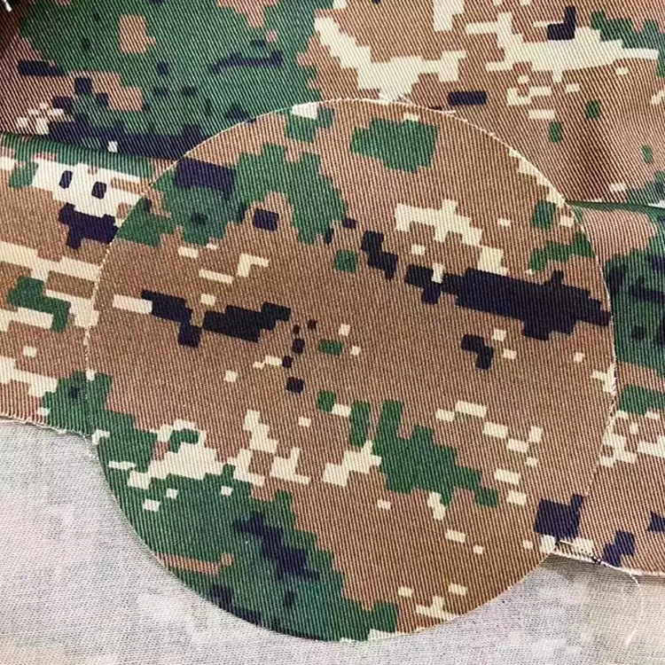 Factory Supply Best Price Polycotton Anti-tear Armenia Camouflage Fabric for Uniform&Bags&Tents&Suit Fabrics