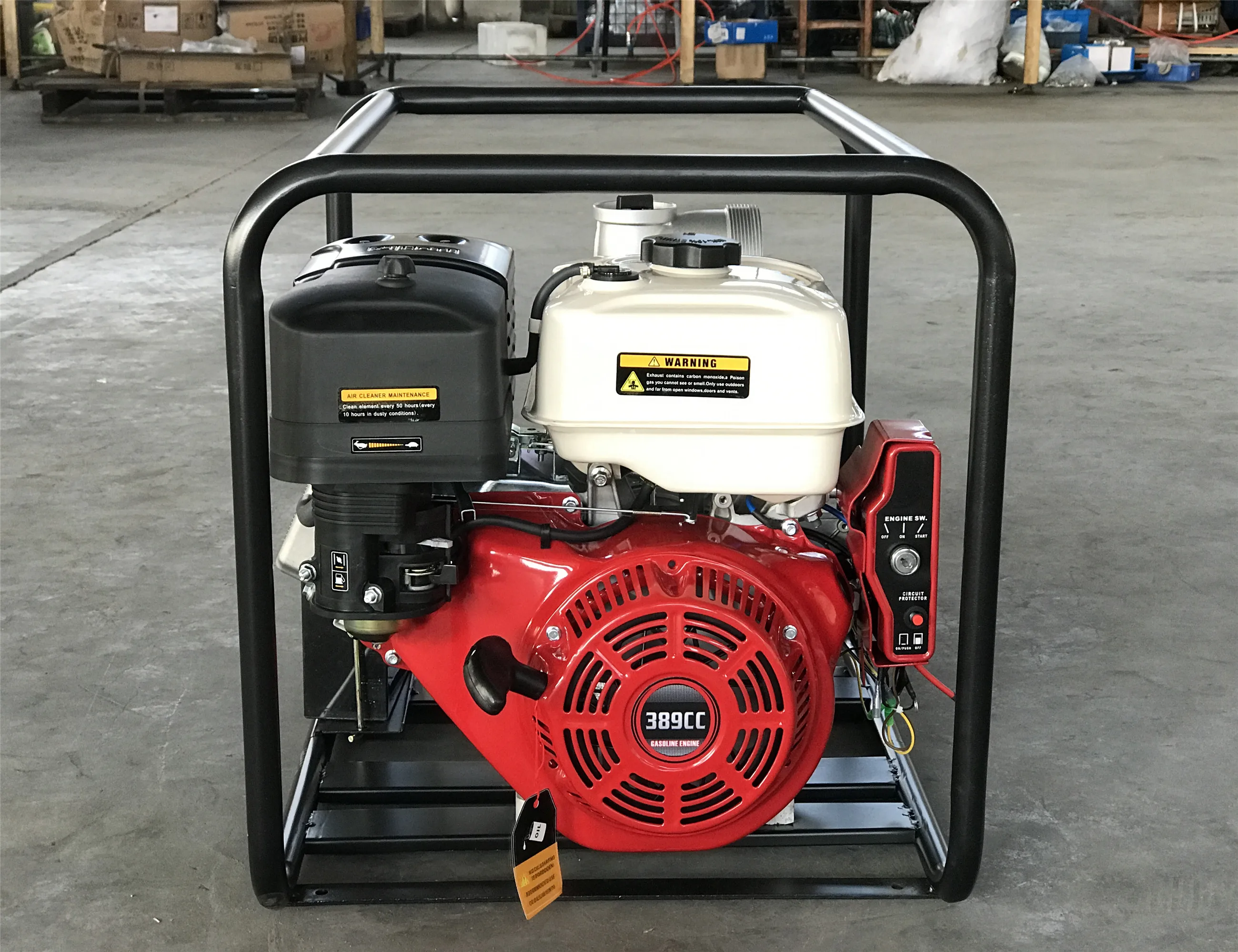 168F 6.5HP 2 дюймов SNB50 WP20 50 мм Выпускной промышленный бензиновый двигатель насос для чистой воды строительства