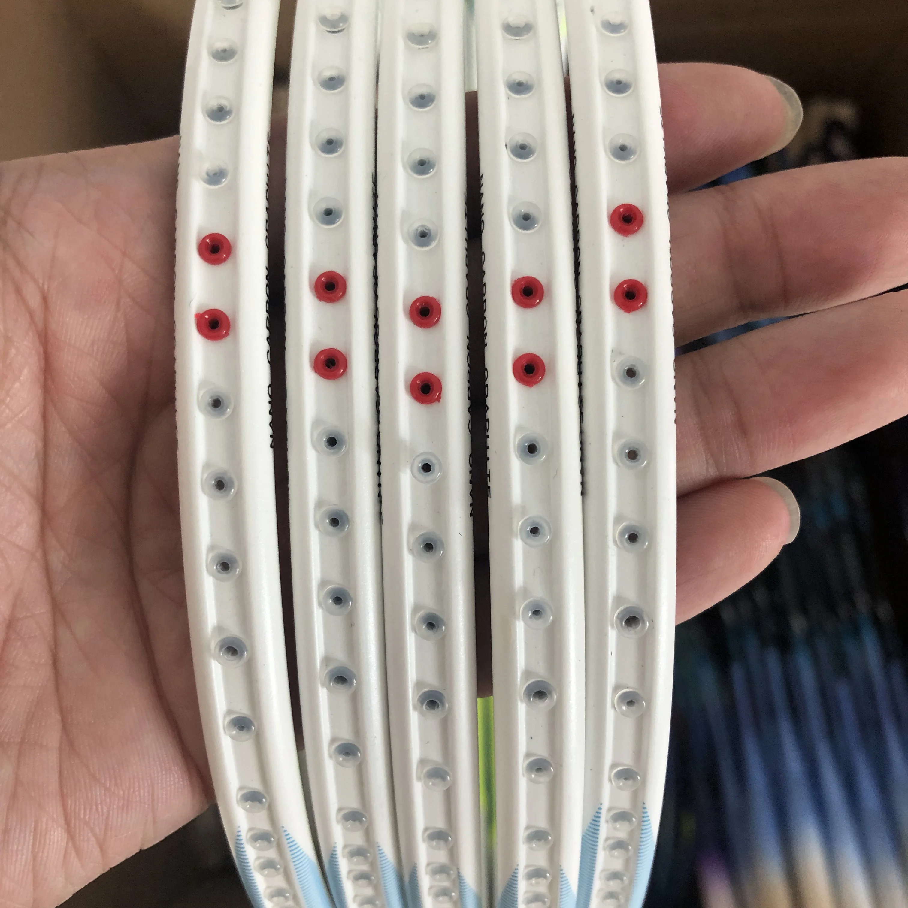 custom fiber professional high quality factory direct sale lightweight carbon fiber badminton racket