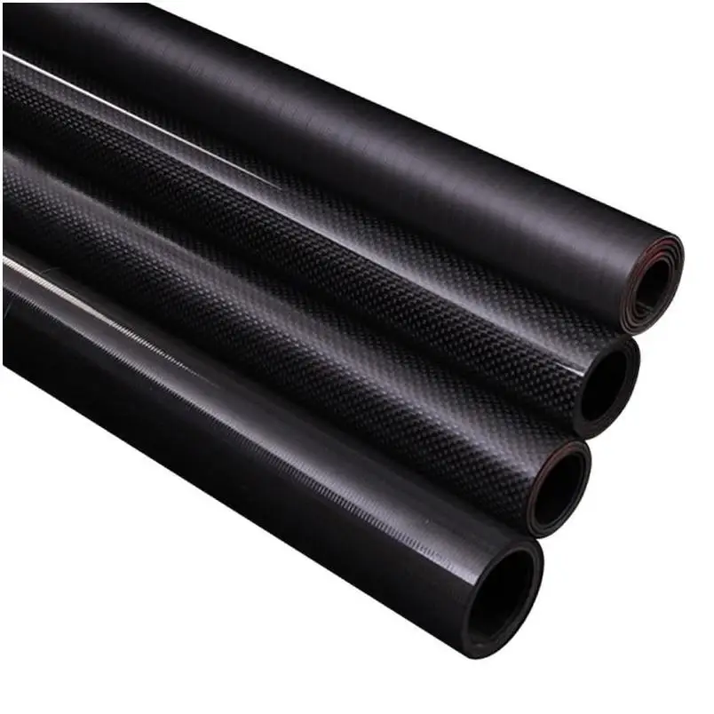 Carbon Fiber Tube Pole Rectangular Sheet Forged 10M Oem/Odm New Arrivals Price Per Meter Wholesale Carbon Fiber Speargun Tubes