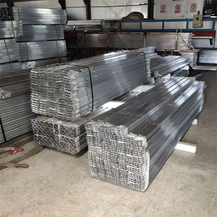 Aluminum Factory customized Brushed Nickel U-Channel for shower Room profile