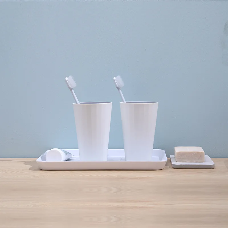 Fangyuan two-color mouthwash cup Nordic wash cup household simple toothbrush cup couple set